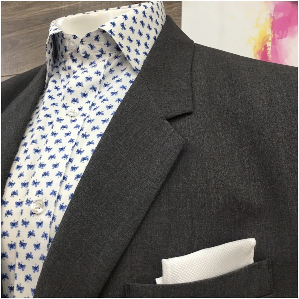 NEW MINISTRY OF SUPPLY Mens Blazer Sport Coat Casual Jacket 48L Performance Suit